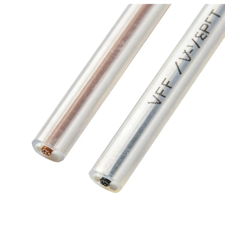 जपानी शैलीतील पीव्हीसी इन्सुलेटेड फ्लॅट डबल-कोर वायर (VFF/VHF)